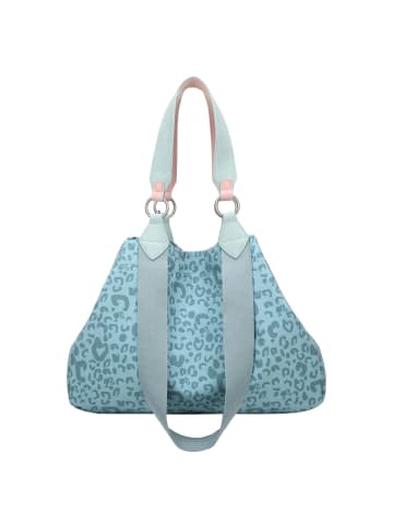 Fritzi aus Preußen Leo Silhouette Limited Barbie Izzy Medium Shopper Tasche 42 cm in leo soft mint