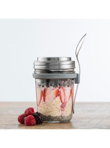 Kilner KILNER | Frühstücksglas, TO-GO, klar, 350 ml