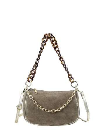 collezione alessandro Ledertasche " Heidi " in taupe