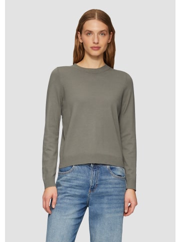 s.Oliver Strickpullover langarm in Braun