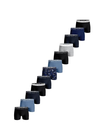 Björn Borg Boxershort 12er Pack in Schwarz/Grau/Blau