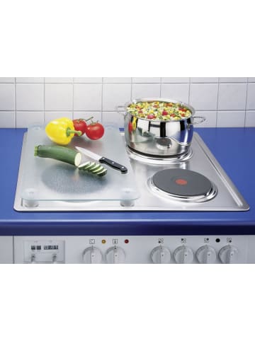 Wenko Herd-Abdeckplatte Universal - 2er Set in Transparent, 30 x 4,5 x 52 cm