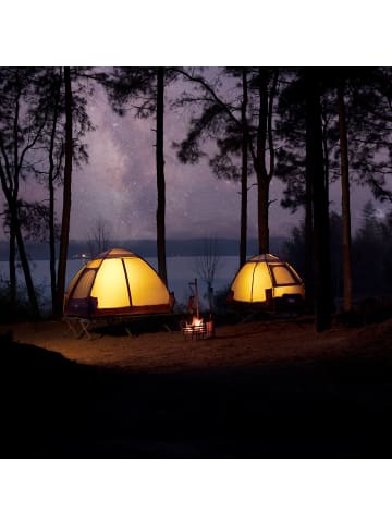 SoBuy Feldbett in Grün - (B)193 x (H)160 x (T)86cm