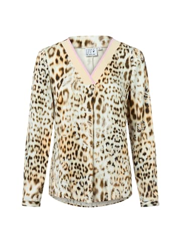 EMILY VAN DEN BERGH Blusenshirt in beige braun
