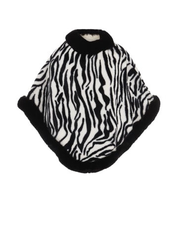 Usha Poncho in Schwarz