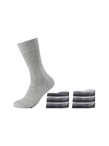 Skechers Socken 18er Pack casual in hellgrau melange