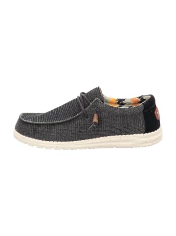 Hey Dude Mokassin Schnürschuhe in Grau