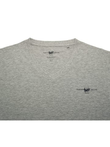 HARVEY MILLER POLO CLUB Shirt 'Basic' in grau