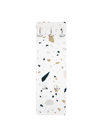 WALLART Garderobe - Terrazzo Muster San Remo in Pastell