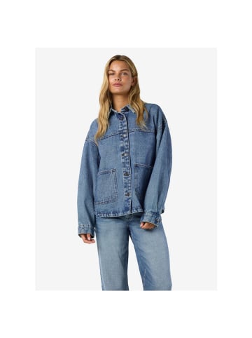 Noisy may Jeansjacke in Medium Blue Denim