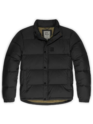 Vintage Industries Steppjacke in Schwarz