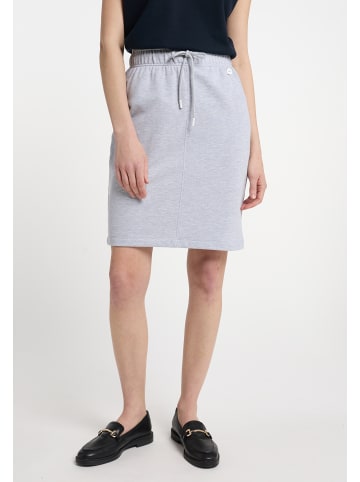 DreiMaster Damen Rock in Hellgrau Melange