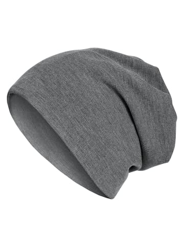MSTRDS MSTRDS Accessoires Rib 2in1 Beanie in h.charcoal