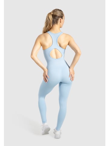 SMILODOX Jumpsuit Elsie in Hellblau