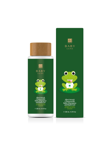 Organic & Botanic  BABY LUX - Aloe Vera & Kamille Baby Shampoo und Badegel