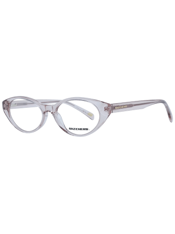 Skechers Frauen Optische Fassungen Oval Transparent