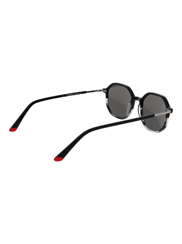 Replay Unisex Sonnenbrille Panto Schwarz