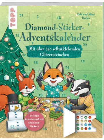 Frech Buch - Diamond-Sticker-Adventskalender