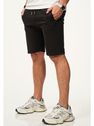 SOULSTAR Sweatshorts - mit Gummibund Slim-Fit für Herren in Black
