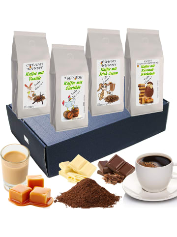 C&T Osterkaffee Geschenkbox aromatisiert 4 x 200 g gemahlen