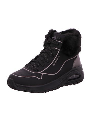 Skechers Schnürboots in Schwarz