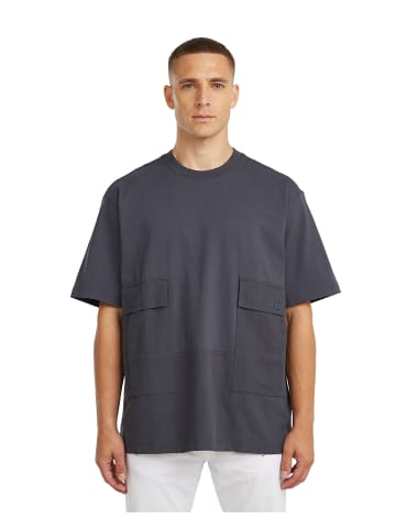 G-Star Raw Utility Fabric Mix T-Shirt petrol