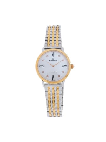 Eterna Quarzuhr für Damen in silber