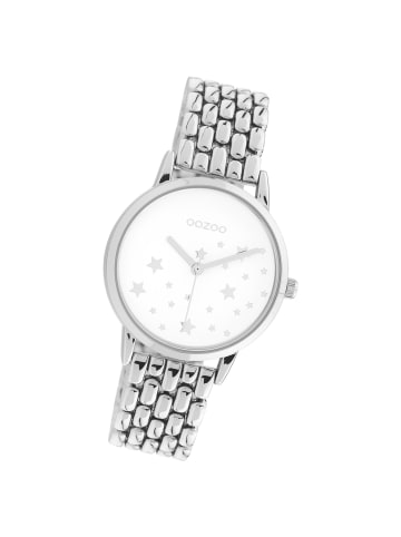 Oozoo Armbanduhr Oozoo Timepieces silber mittel (ca. 34mm)