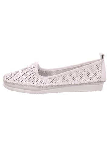 Esgano Damenslipper sportlicher Boden Da.-Slipper in  Weiß