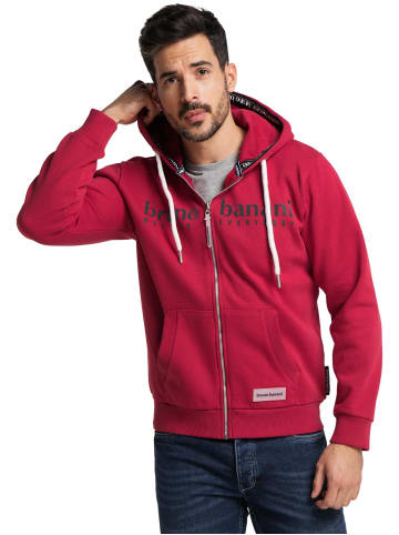 Bruno Banani Kapuzensweatjacke ALVARADO in Rot