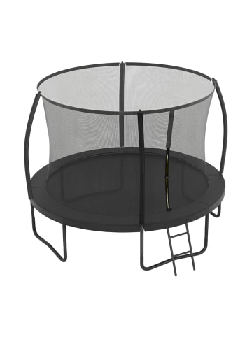 SONGMICS Trampolin Saul in Schwarz - Ø366 cm