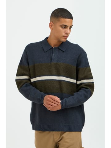 BLEND Strickpullover BHPullover 20717270 modischer Strickpullover in Blau