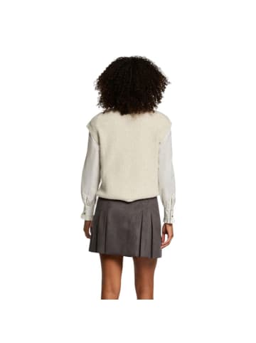 Morgan de Toi Beige Polyester Ärmelloser Pullover