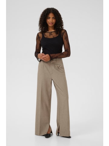 Kaffe Langarm-Shirt KApenelope Slim fit in Black Deep