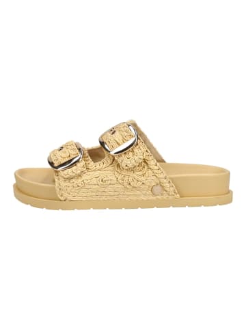 Pantoletten Beige