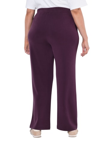 Ulla Popken Schlupfhose in dunkle pflaume
