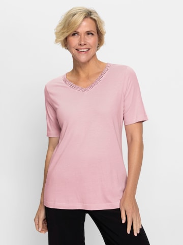WITT WEIDEN V-Shirt in rosé