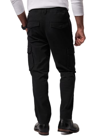 JP1880 Cargohose lang in schwarz