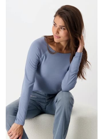 monari Langarmshirt in smokey blue