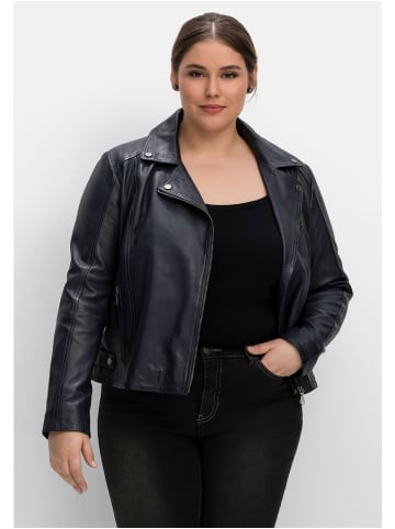 sheego Bikerjacke in nachtblau