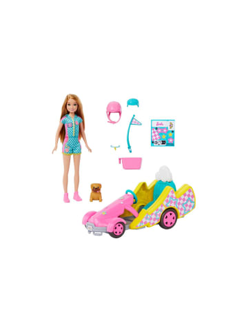 Mattel Puppe Stacie Go-Kart Rennfahrerin, ab 3 Jahre