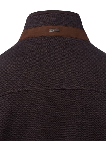 Bugatti Sweatjacke in braun marine - 0002