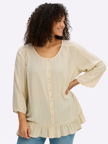 sheego Bluse in sand
