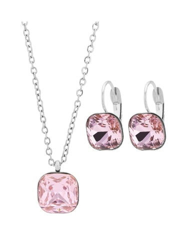 Adeliás Damen Halskette mit Anhänger – aus Edelstahl in silber