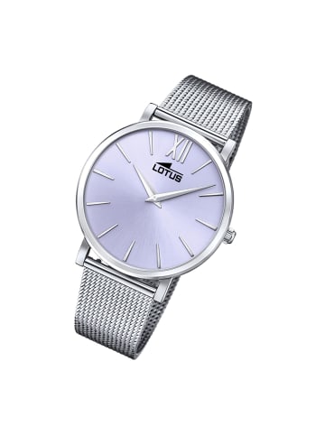 Lotus Analog-Armbanduhr Lotus Smart Casual silber mittel (ca. 38mm)
