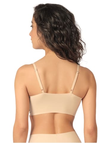 Skiny 2er Pack Bustier mit herausnehmbare Pads in beige-black