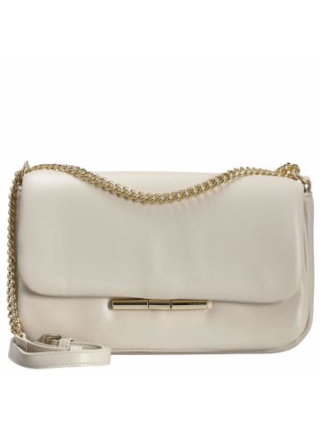 Seidenfelt Lesja - Umhängetasche 27 cm (black/gold) in oat milk/gold