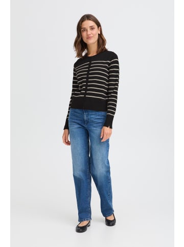 Oxmo Strickjacke OXKeana in Schwarz