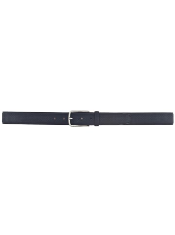Vanzetti Gürtel Leder navy