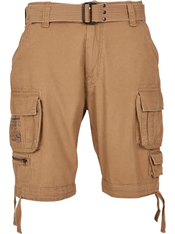 Brandit Cargo Shorts in beige